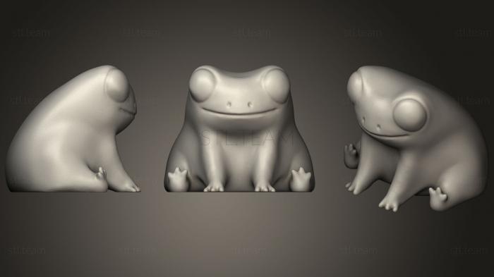 3D model Fred The Frog (STL)